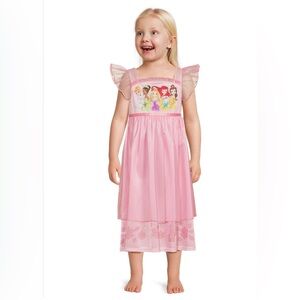 NWOT Disney Princess Nightgown Pink Tulle Fantasy Dress Size 3T